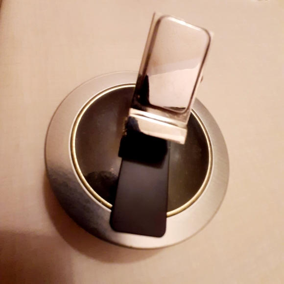 NEW Silver Rectangular Quartz Clip Watch - Picture 5 of 7